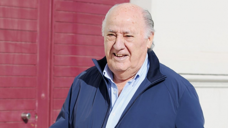 Amancio Ortega, en una imagen de archivo, en A Coruña.