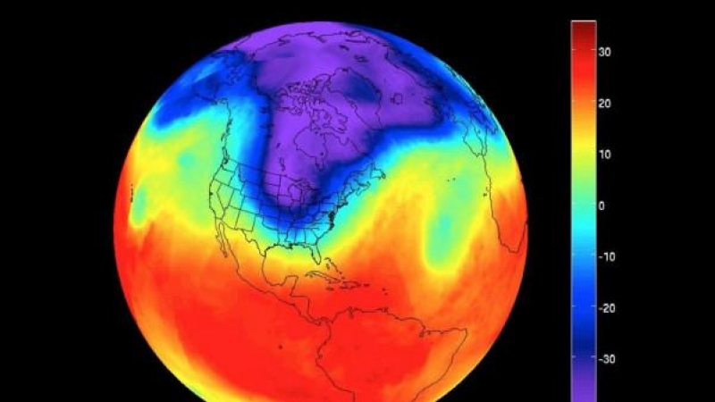 El clima polarizado como síntoma del calentamiento global