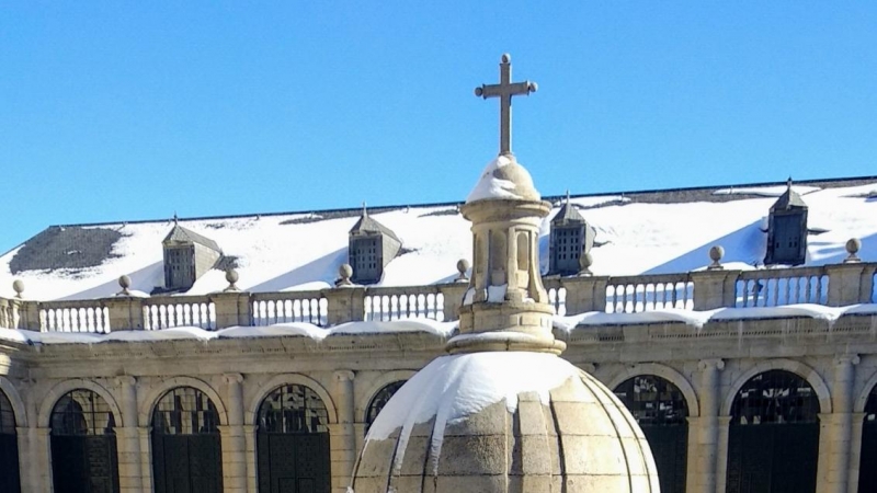 Detalle del Monasterio de San Lorenzo del Escorial