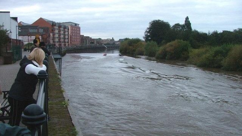 Una zona de Gainsborough, en Inglaterra.