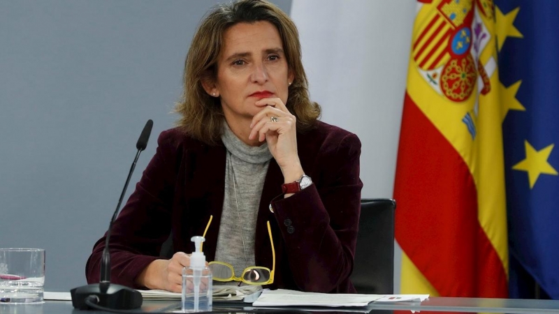 La vicepresidenta cuarta y ministra para la Transición Ecológica, Teresa Ribera.