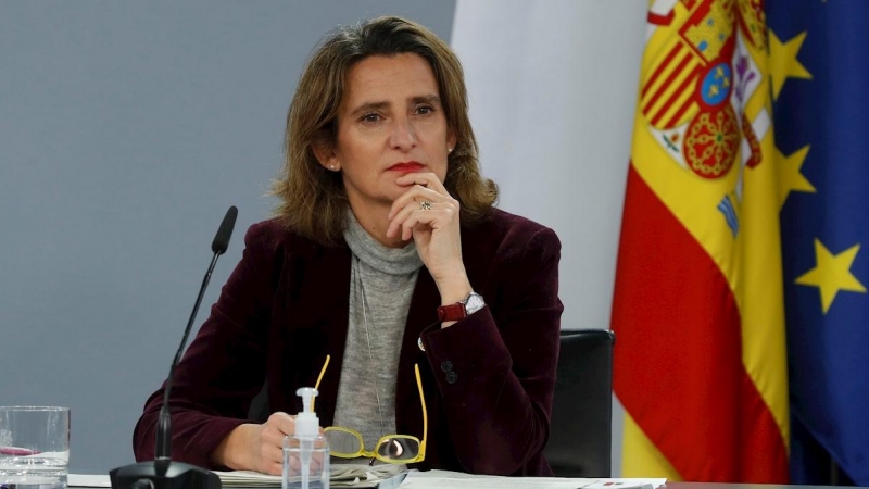 La vicepresidenta cuarta y ministra para la Transición Ecológica, Teresa Ribera.