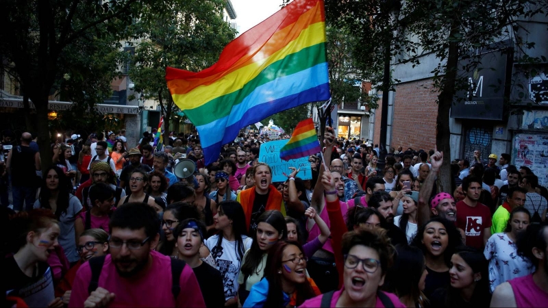 Imagen de archivo de una manifestación del Orgullo Crítico en Madrid. Reuters