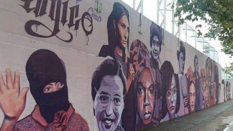 Mural feminista