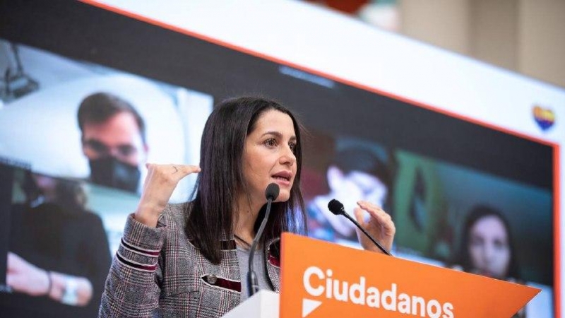 La líder de Ciudadanos, Inés Arrimadas.