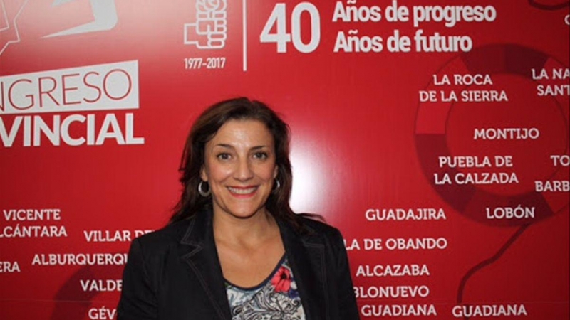 Montserrat Rincón, exgerente del SEPAD en Badajoz.
