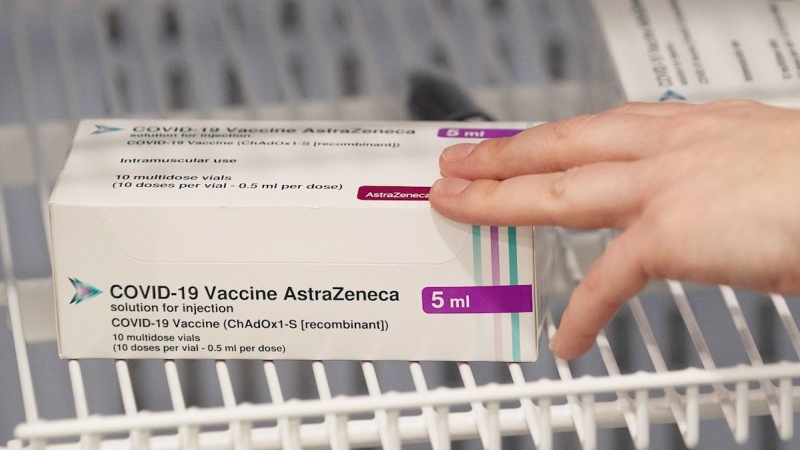 Vacuna contra la covid-19 de AstraZeneca.