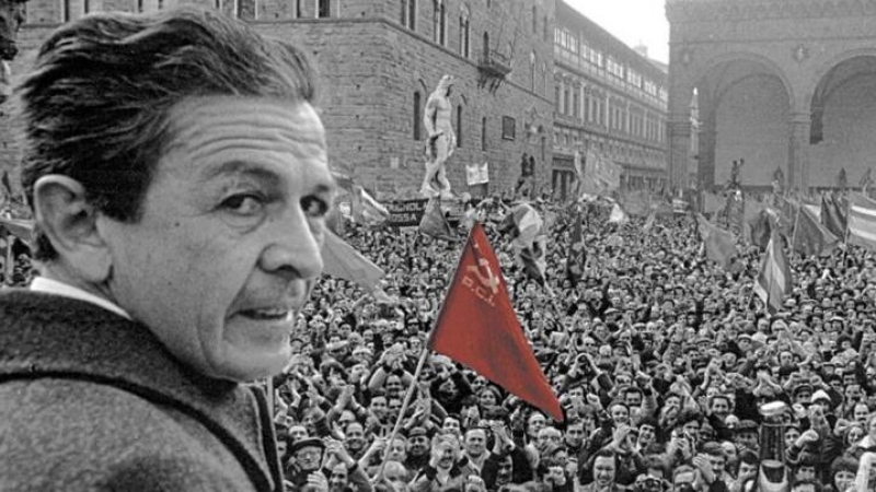 Enrico Berlinguer, líder del Partido Comunista Italiano, logró el 34% de los votos en las elecciones de 1976.