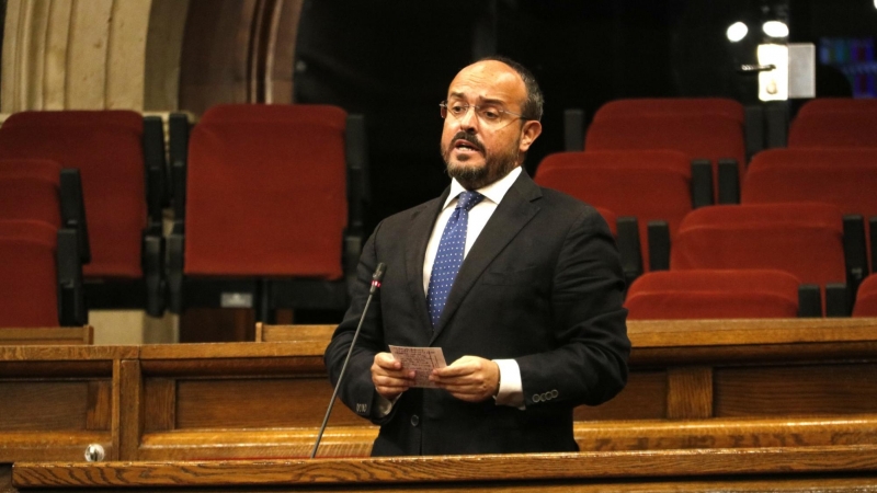 El president del PPC, Alejandro Fernández.