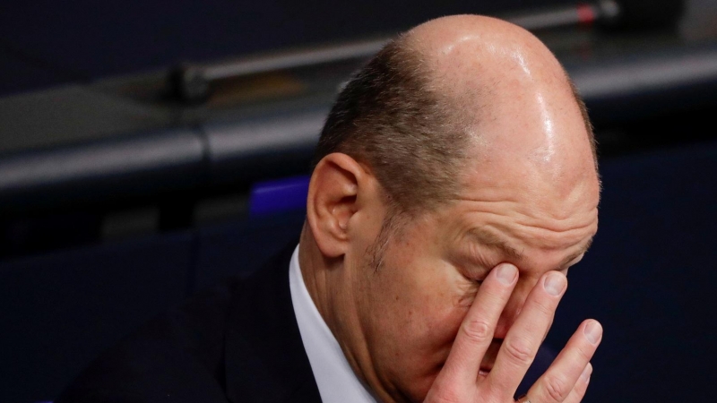 El ministro de Finanzas y vicecanciller alemán Olaf Scholz