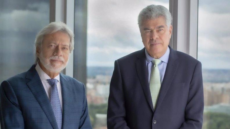 Los mexicanos Luis y Mauricio Amodio, presidente y consejero de OHL.