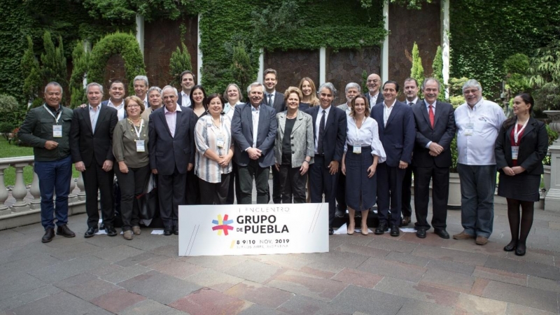 Miembros del Grupo de Puebla.