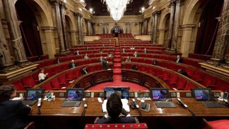 El Parlament de Catalunya.