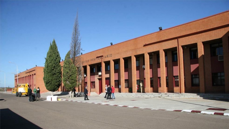 Entrada de la cárcel de Badajoz.