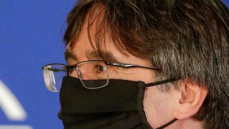 Imagen de archivo del expresidente catalán Carles Puigdemont