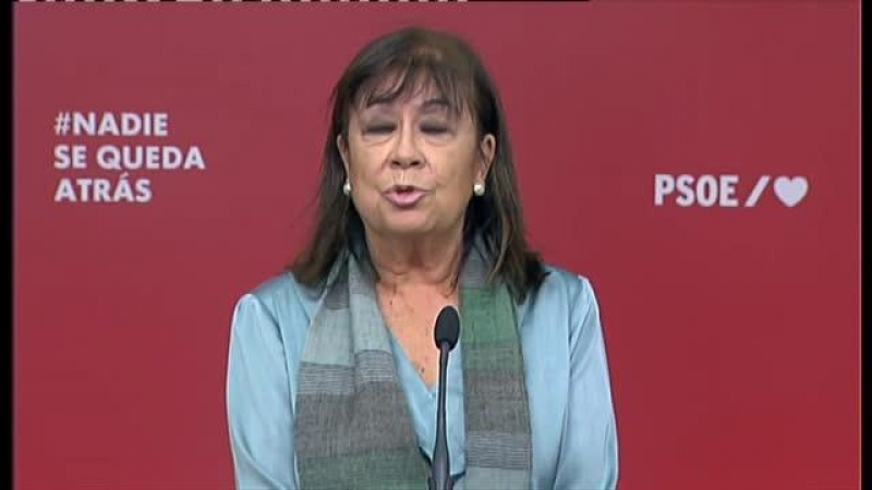 El PSOE expresa su 'rotunda condena' a los actos violentos en las manifestaciones por Hasél