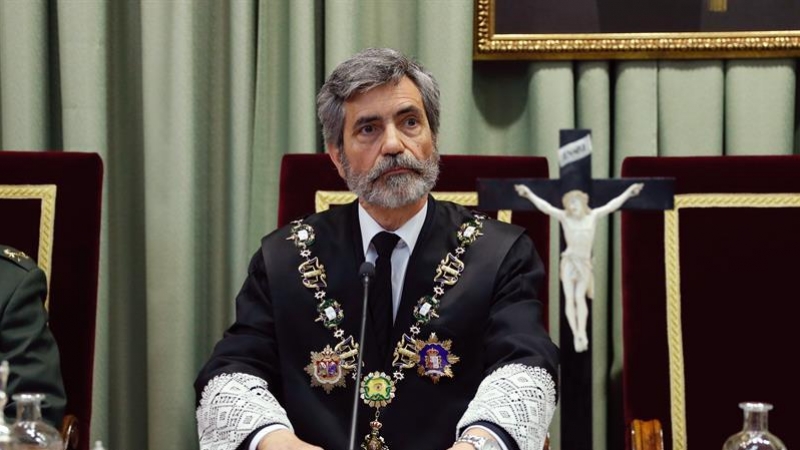 Fotografía de archivo del presidente del Consejo General del Poder Judicial, Carlos Lesmes.