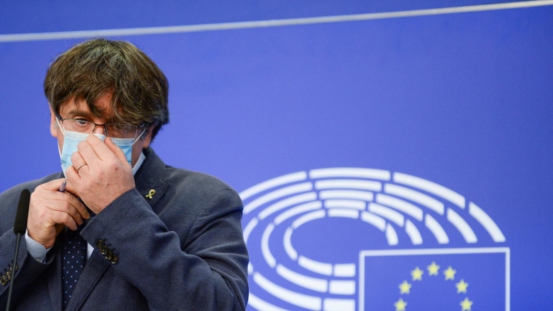 El eurodiputado de JxCat Carles Puigdemont