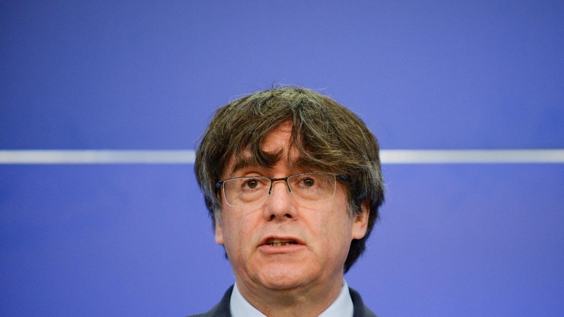 El expresidente catalán Carles Puigdemont