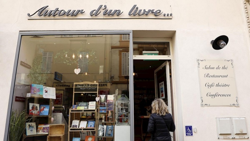 La librería 'Autant du Livre' en Cannes (Francia) en una imagen tomada en noviembre del 2020.