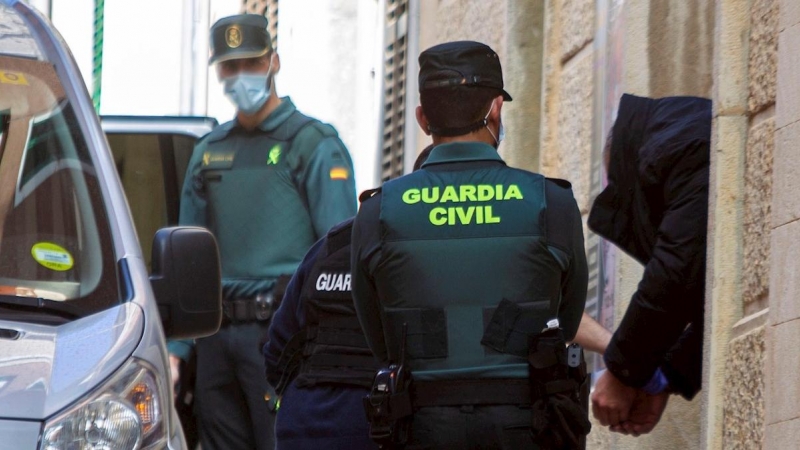 24/02/2021. Imagen recurso de agentes de la Guardia Civil. - EFE