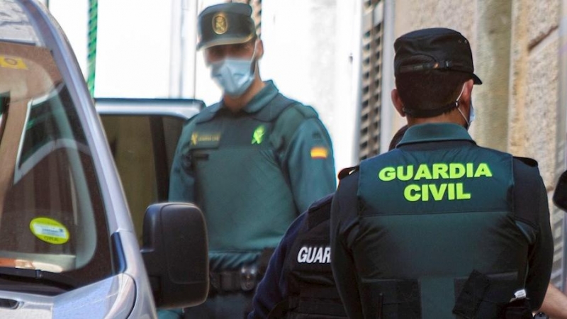 24/02/2021. Imagen recurso de agentes de la Guardia Civil. - EFE