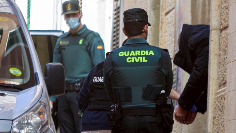 24/02/2021. Imagen recurso de agentes de la Guardia Civil. - EFE