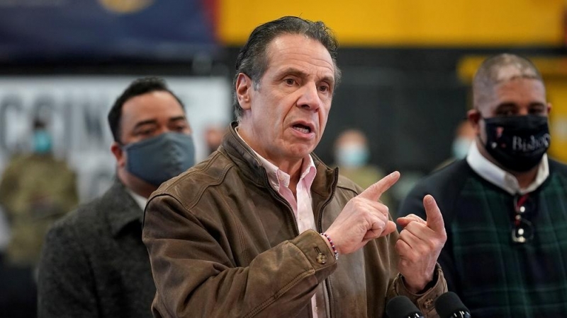 Andrew Cuomo, gobernador de Nueva York.