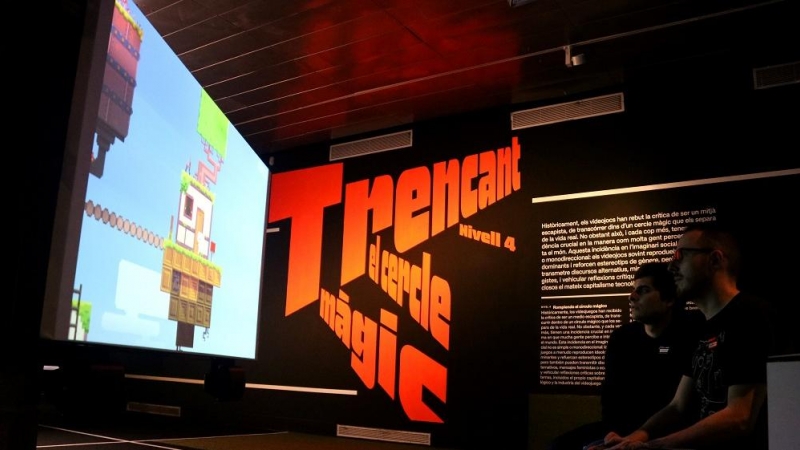 Imagen de archivo de una exposición de videojuegos.