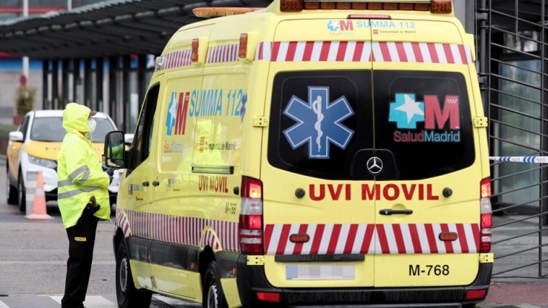 Fotografía de archivo de una ambulancia del SUMMA 112.