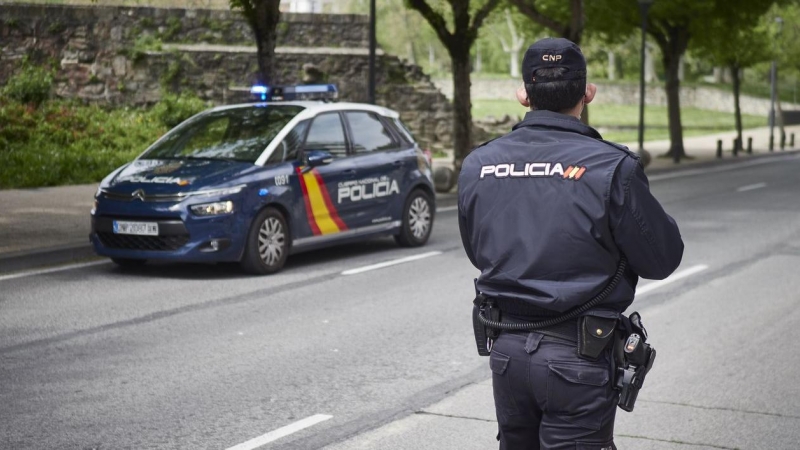 Fotografía de archivo de un agente de la Policía Nacional.