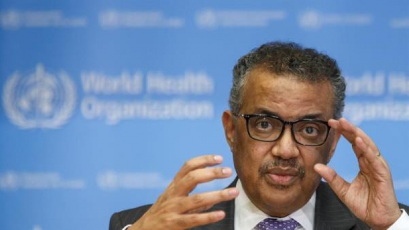 Foto de archivo del director general de la Organización Mundial de la Salud (OMS), Tedros Adhanom Ghebreyesus.