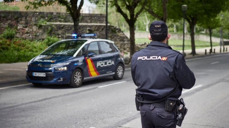 Un agente de la Policía Nacional en una foto de archivo.