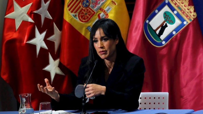 Begoña Villacís, en la Junta de Gobierno del Ayuntamiento de Madrid.