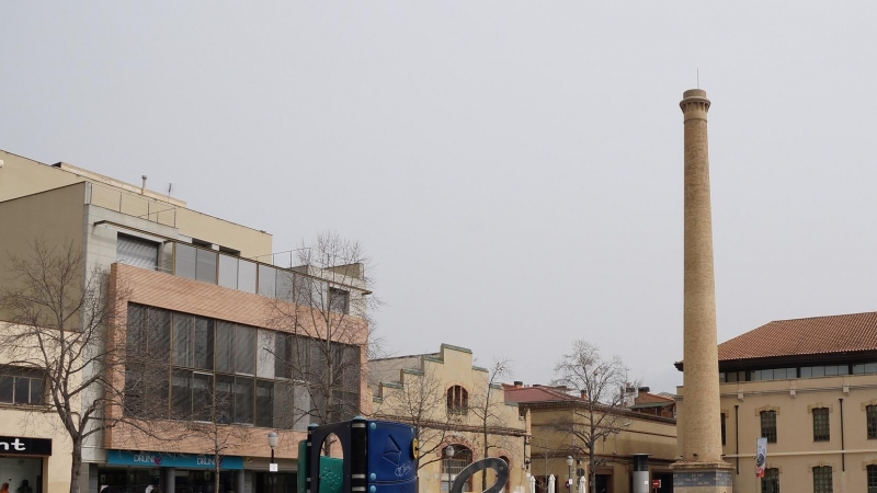 La plaça de Cal Font, a Igualada.