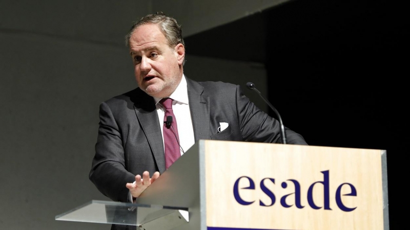 El presidente de Damm, Demetrio Carceller Arce, en Matins Esade.