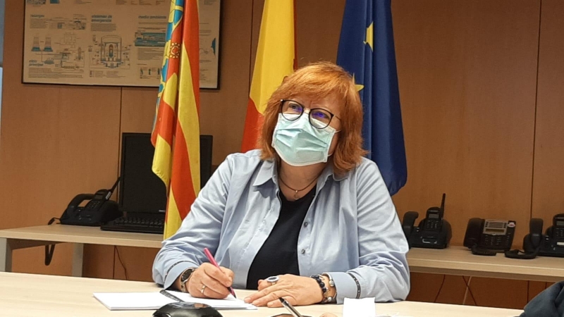 La delegada del Govern espanyol al País Valencià, Gloria Calero, en una imatge d'arxiu.