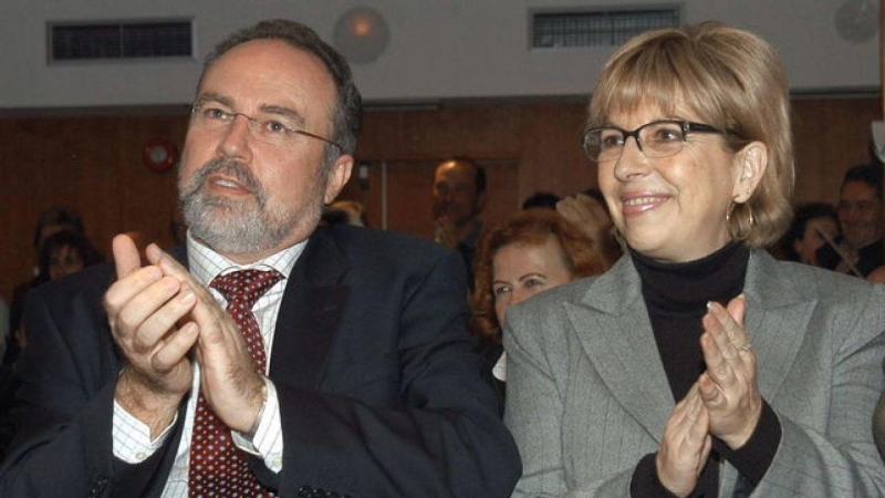 Eduardo Tamayo y María Teresa Sáez, artífices del 'tamayazo' en Madrid.