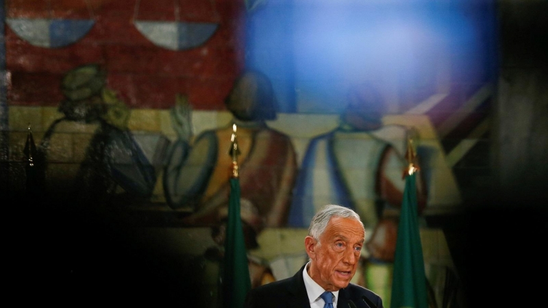 El presidente de Portugal, el conservador Marcelo Rebelo de Sousa