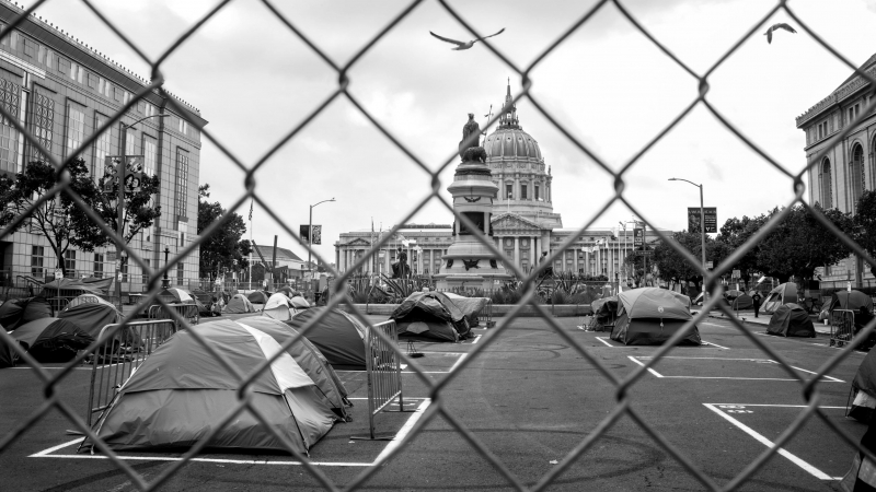 Acampada en las calles. -  Darcy Padilla