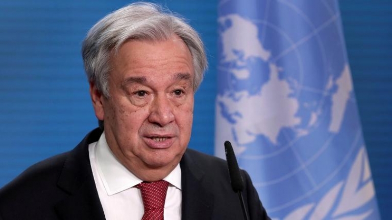 El secretario general de la ONU, António Guterres