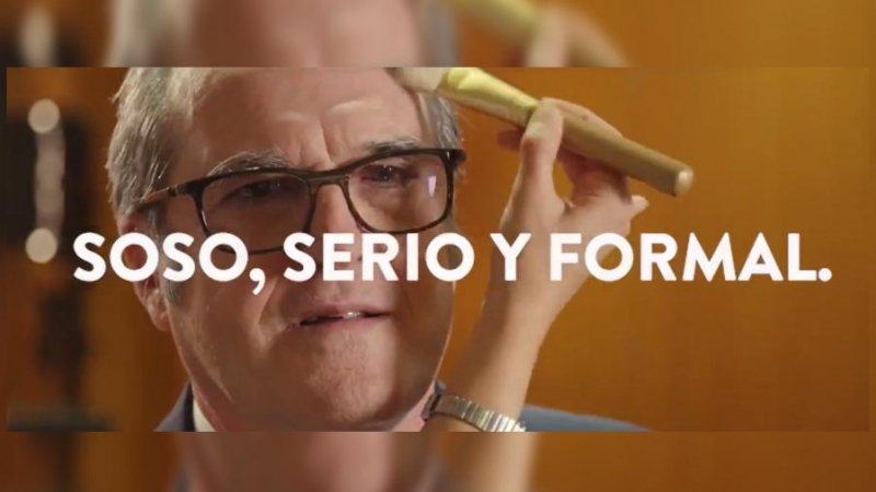 Frame del vídeo de campaña de Gabilondo.