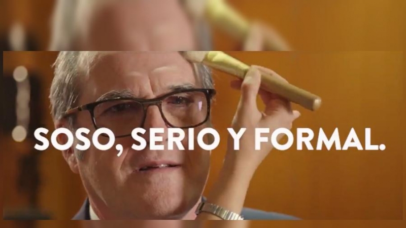 Frame del vídeo de campaña de Gabilondo.