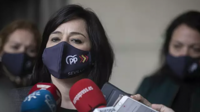 La presidenta del PP de Sevilla, Virginia Pérez