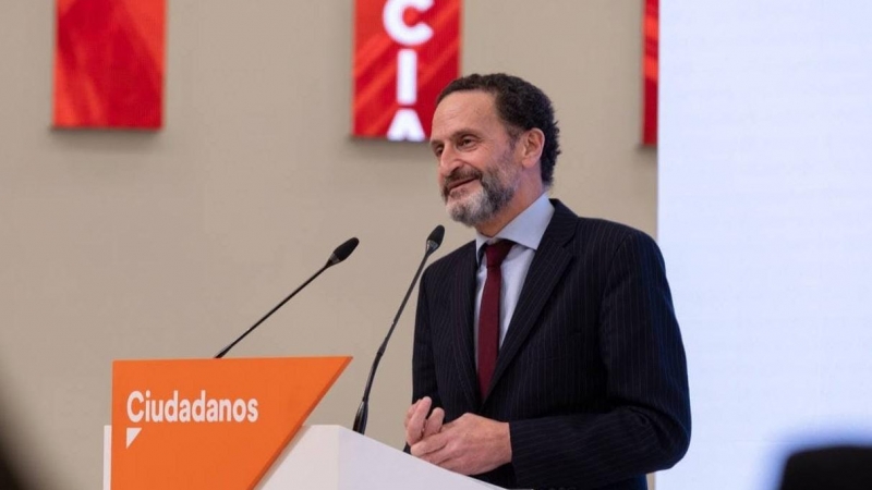 El portavoz nacional de Ciudadanos y candidato de la formación a la presidencia de la Comunidad de Madrid, Edmundo Bal.
