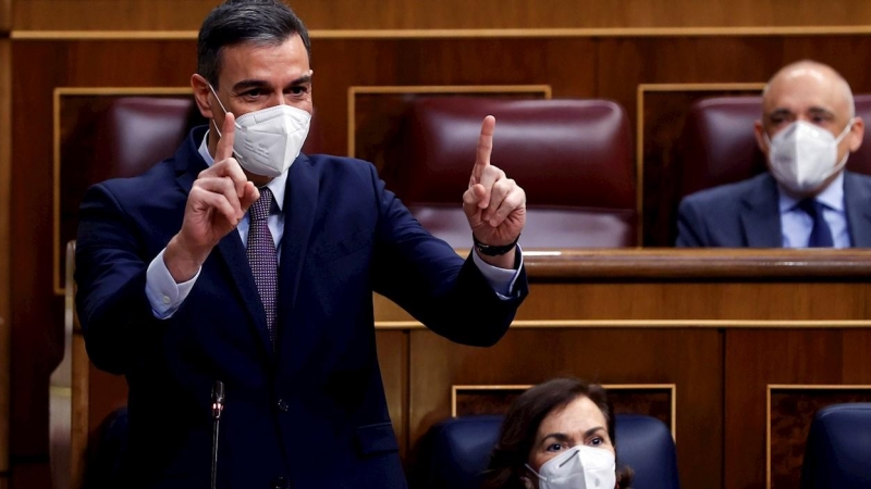 El presidente del Gobierno, Pedro Sánchez