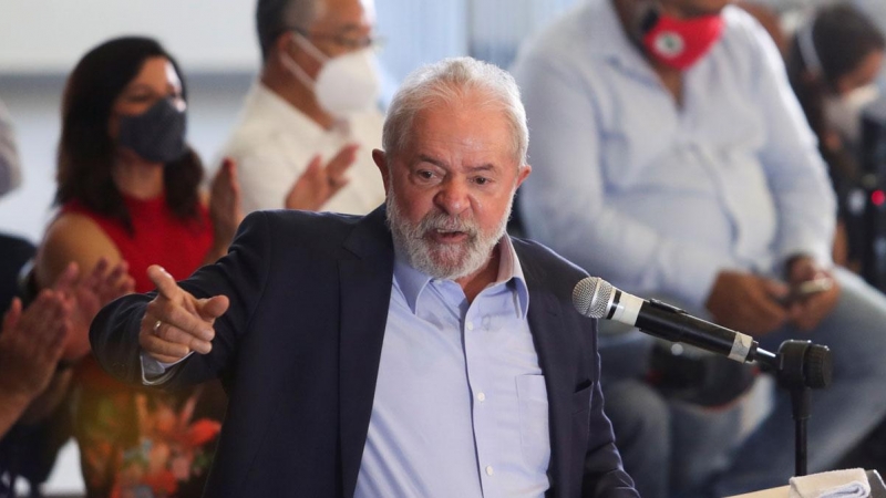 El exmandatario brasileño Luiz Inácio Lula da Silva