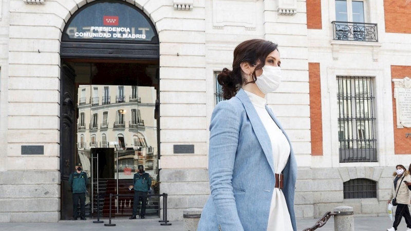 La presidenta de la Comunidad de Madrid, Isabel Díaz Ayuso.