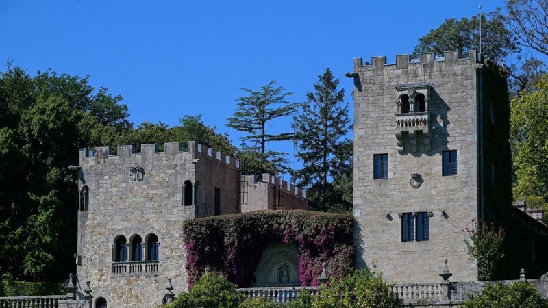 Fachada del Pazo de Meirás