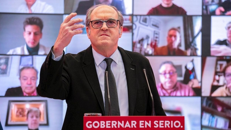 El candidato socialista para la presidencia de la Comunidad de Madrid, Ángel Gabilondo.